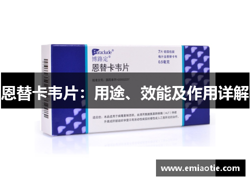 恩替卡韦片：用途、效能及作用详解